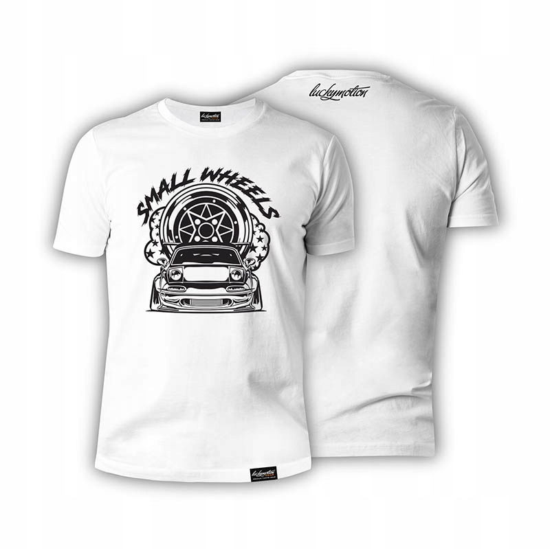 

S - T-shirt koszulka Miata MX-5 Retro Felga Jdm
