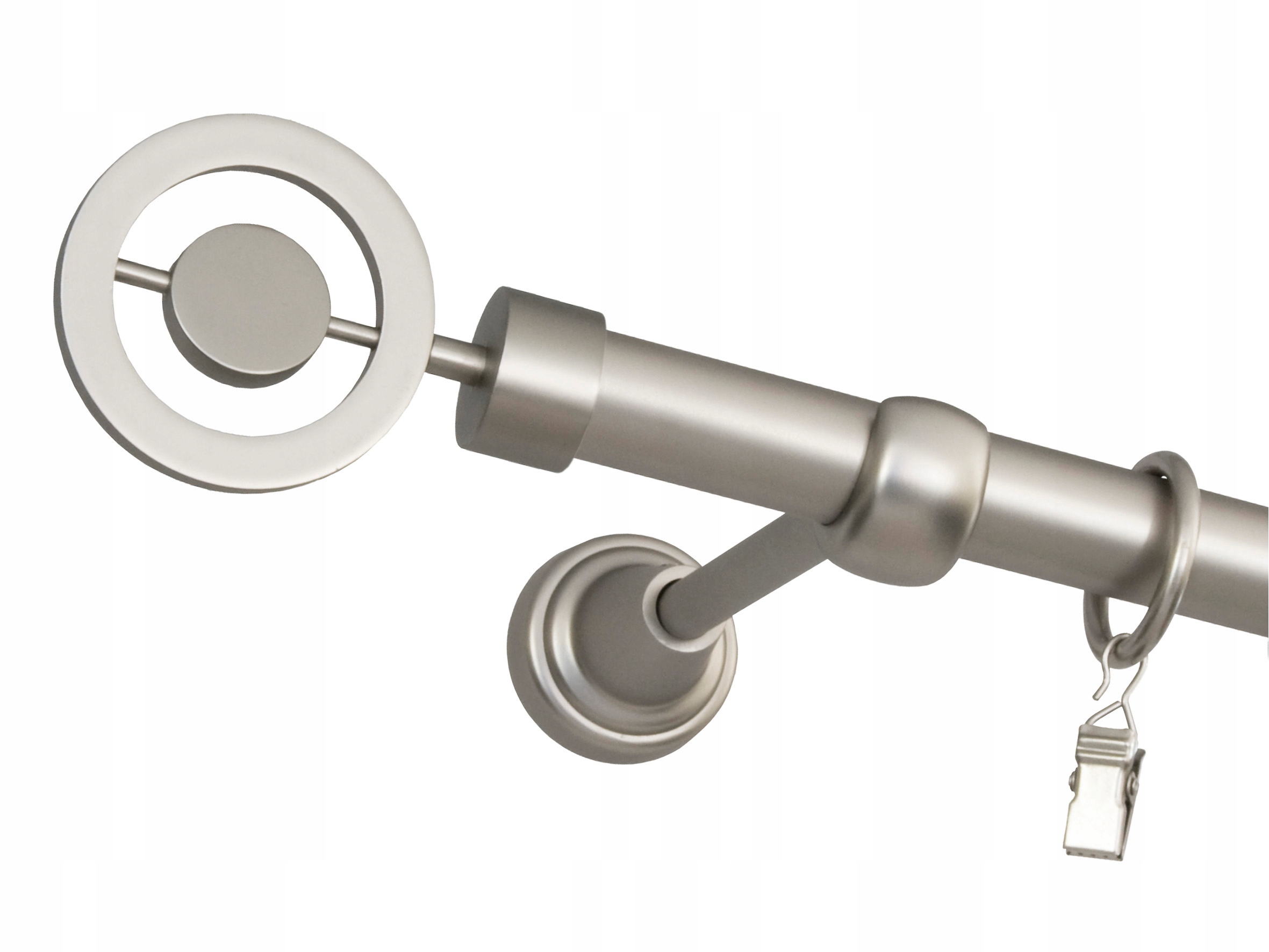 Zakończenie karnisza 19mm końcówka BOJANEK NIKIEL Stan opakowania oryginalne