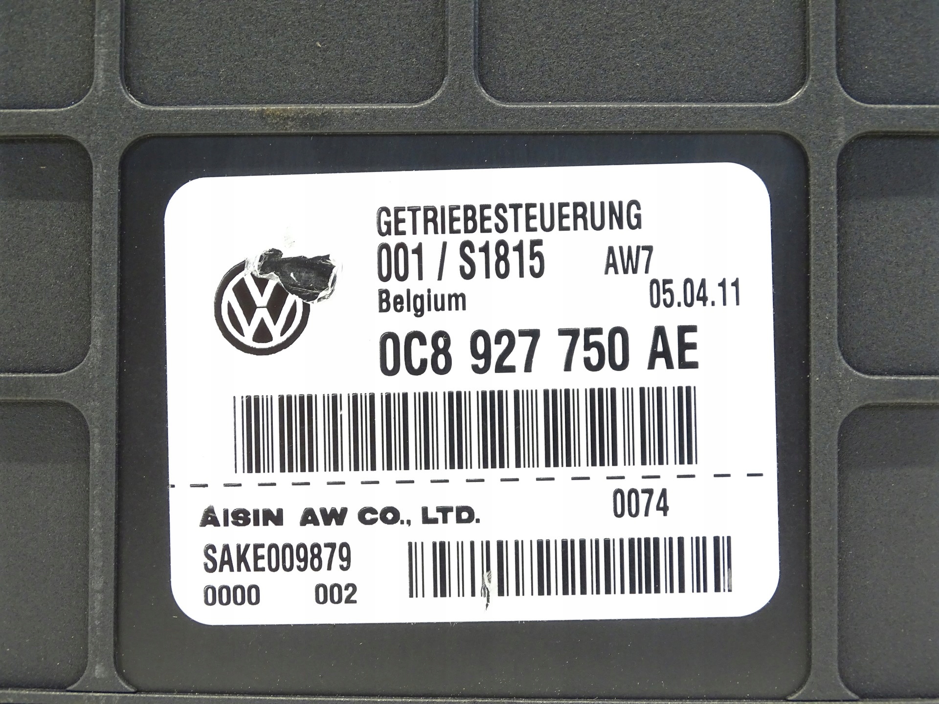modulo computer Centralina cambio ingranaggi AUDI Q7 4L 0C8927750AE