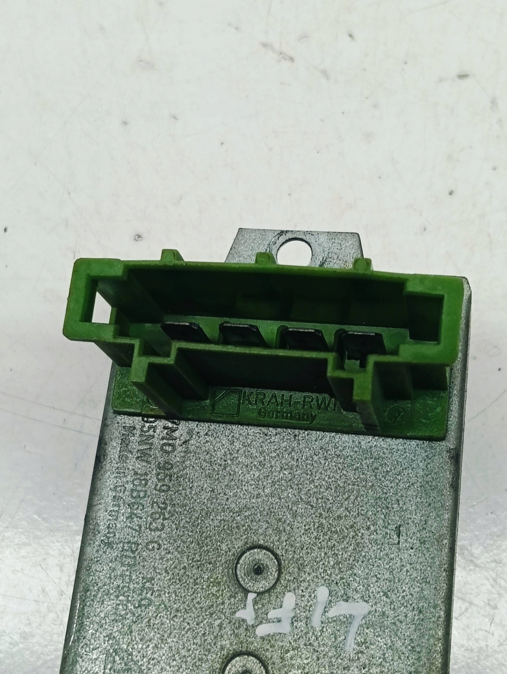 heater resistor Volkswagen SHARAN 1.9 TDI 7M0959263G