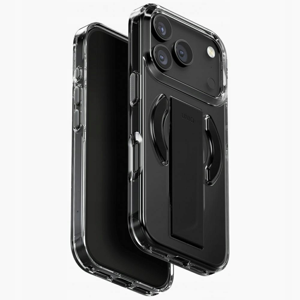 Pouzdro Uniq Heldro Air pro iPhone 17 Pro Magclick Charging, černé