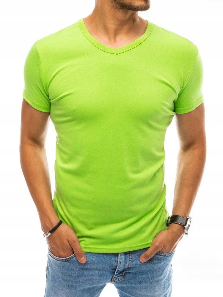 

Męska Koszulka T-shirt Bez Nadruku roz. M