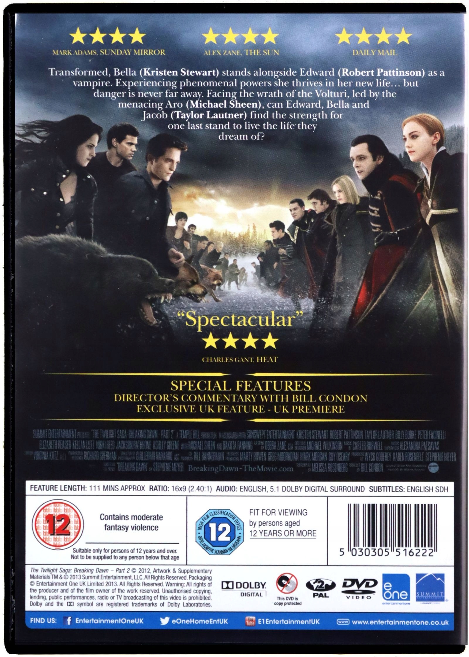 you_filmzさま SAGA ZMIERZCH Przed świtem Część 2 [ 2 DVD ] - 11669572855