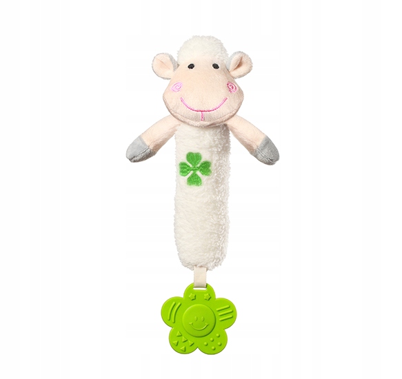 

BabyOno Piszczek z Gryzakiem Sweet Lambie 606 Ecru