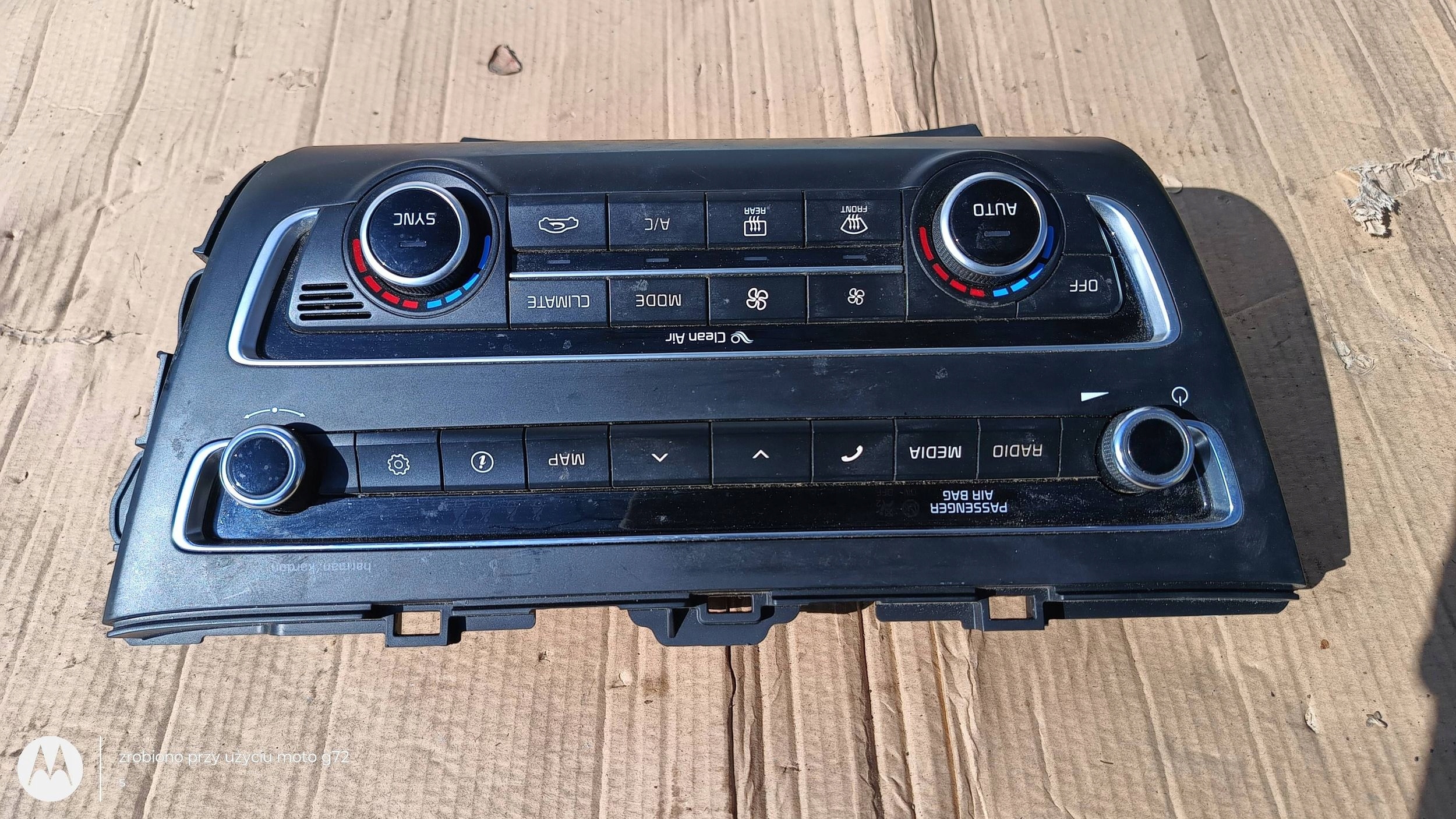 control panel air conditioning devices KIA OPTIMA 97250-D4811 2019R