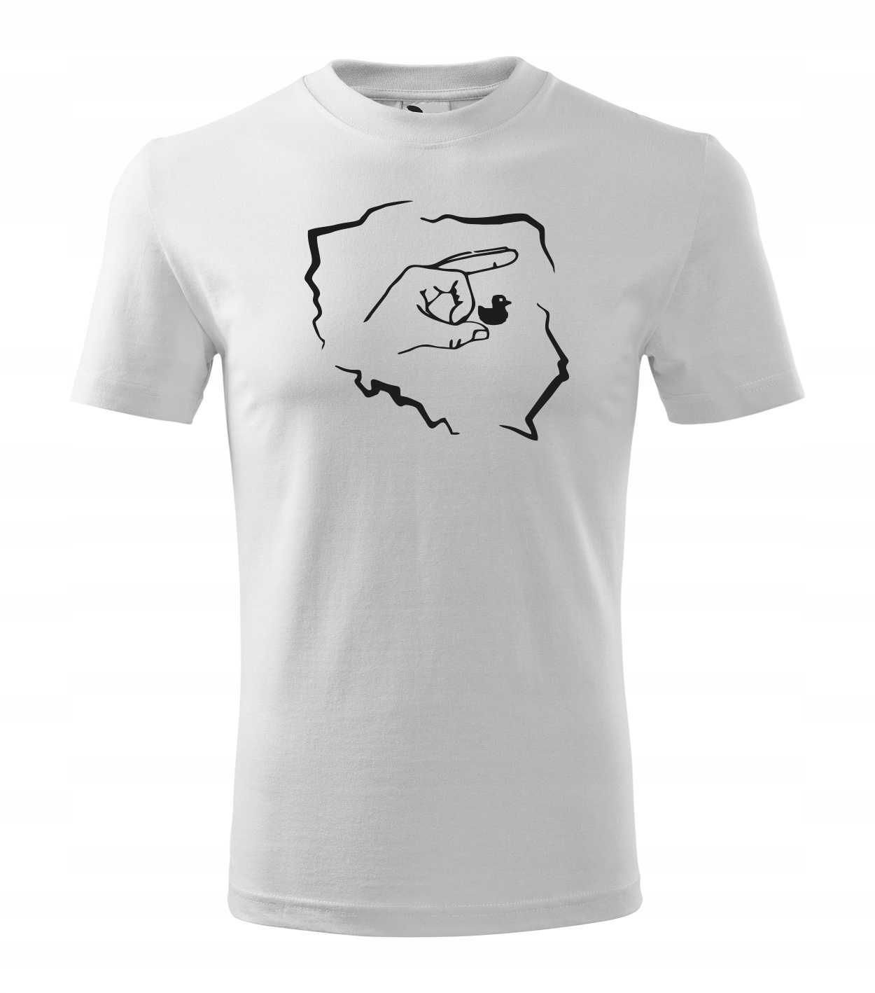 

Koszulka T-shirt Anty Pis Kaczka Out śmieszna
