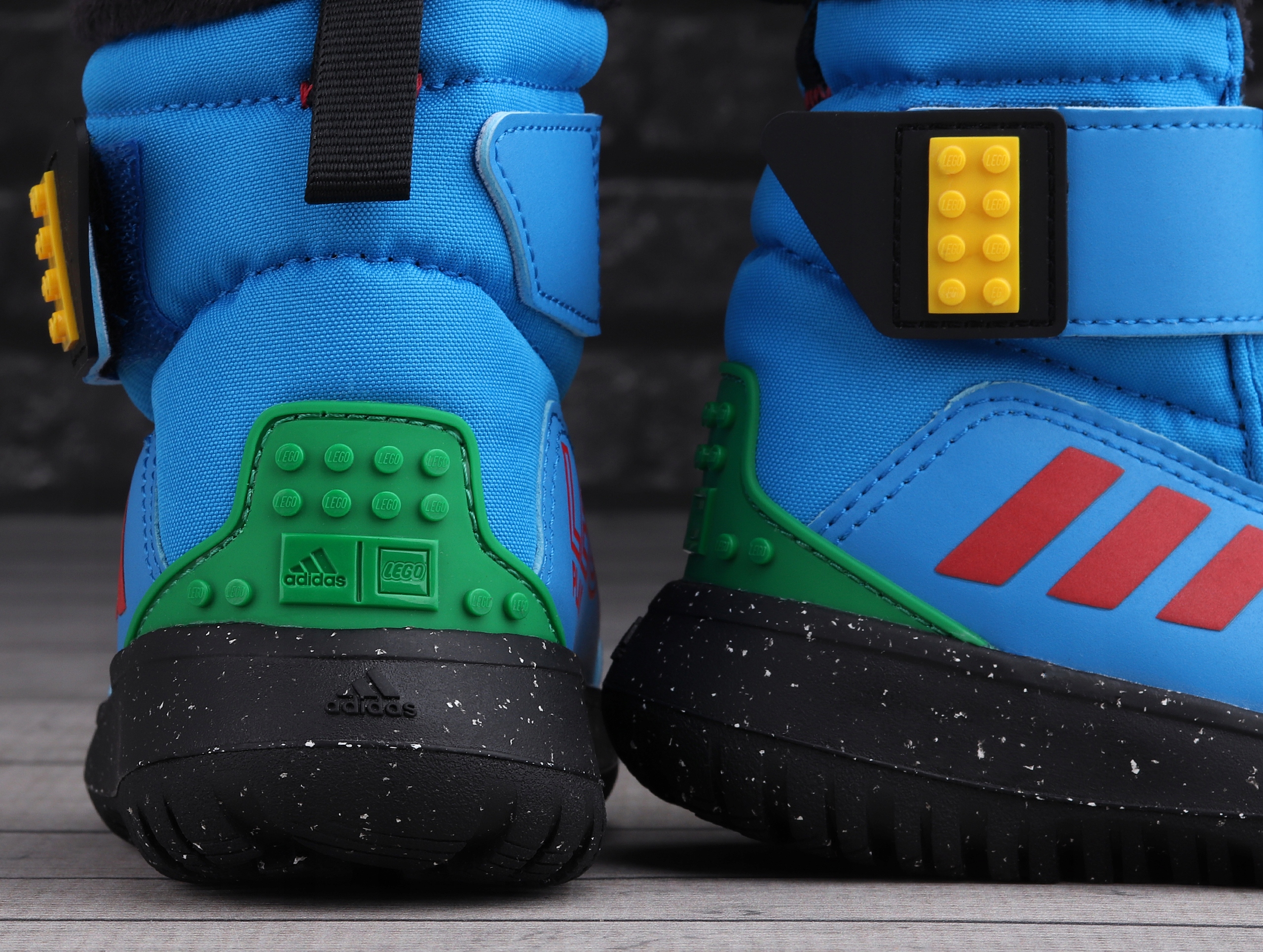 Buty, śniegowce Adidas LEGO WINTERPLAY GZ2077 Ocieplane Rozmiar (new) 19