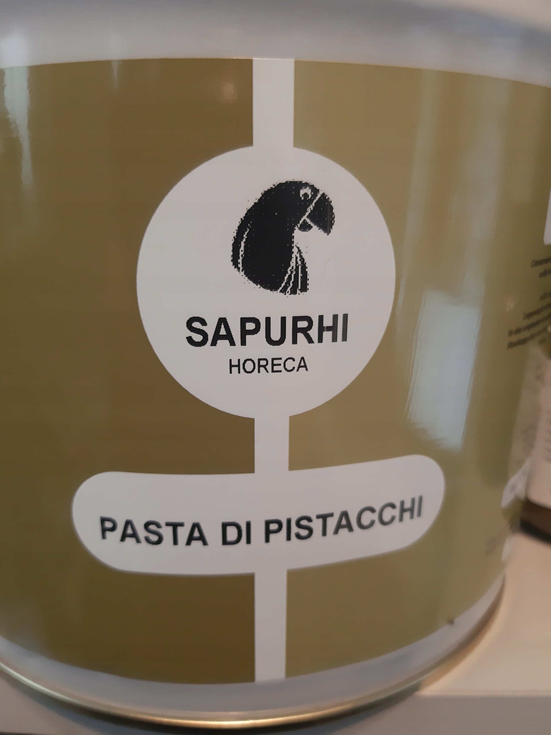 Pasta Pistacjowa Masło 100 % 3,5 Kg Zielona Sapurhi Sycylia