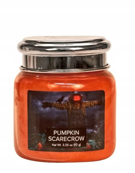 

Mała świeca Pumpkin Scarecrow Village Candle
