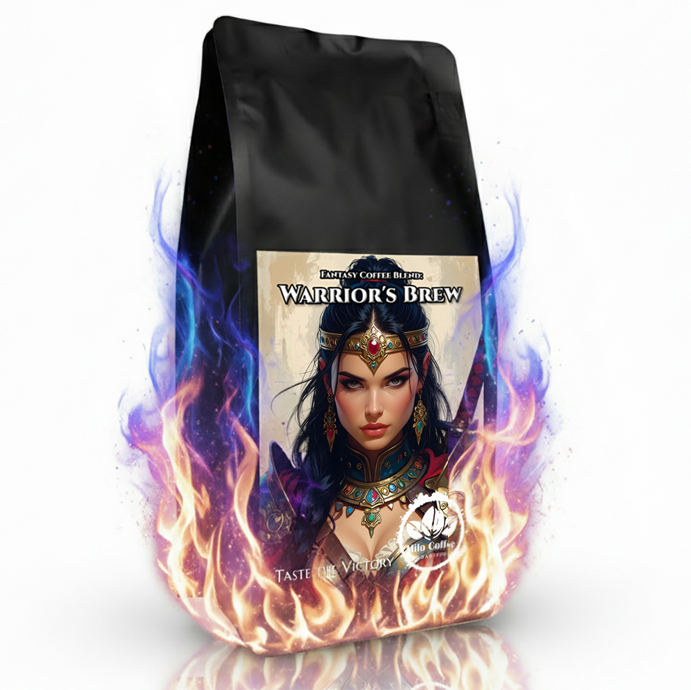 Levně Káva zrnková Milo Warrior's Brew čerstvě pražená Crema 1000 g