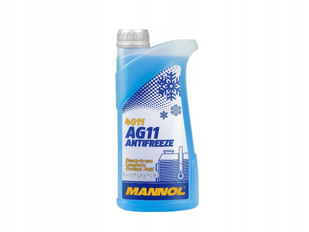 Płyn Do Chłodnic Mannol -40 C G11 1L Niebieski