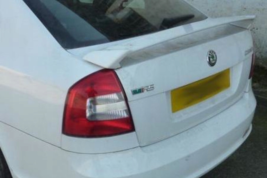 Spoiler na klapku pro Škoda Octavia 2 II 2004-2013 liftback Sobmart