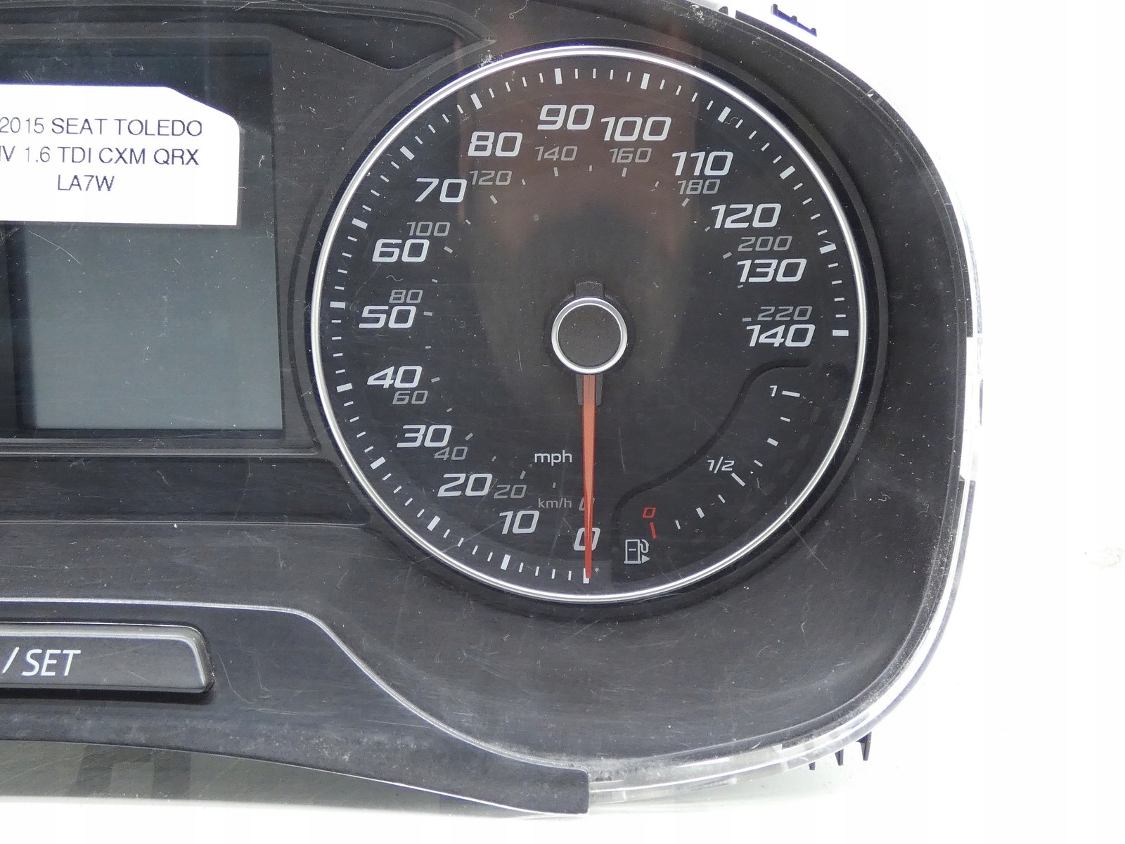 dials dials display SEAT TOLEDO IV 4 1.6 TDI CXM 6JA920941G