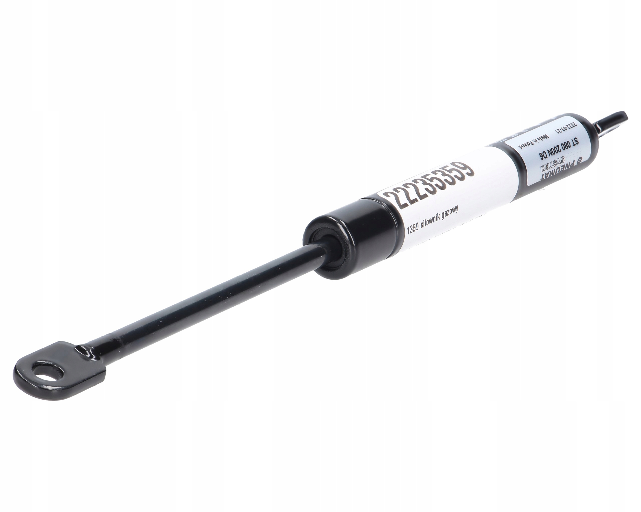 pohon plynového tlumiče A=225 S=80 F=200N