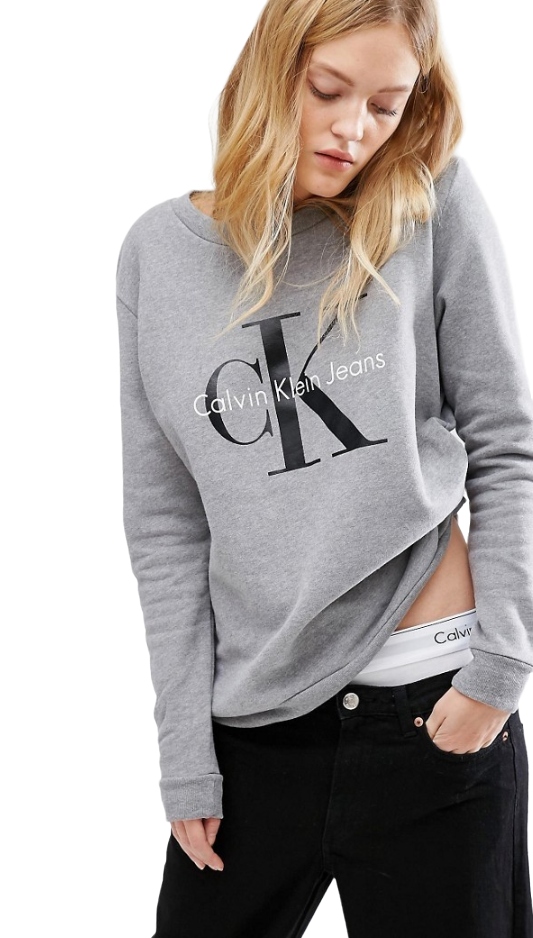 

Bluza Calvin Klein Monogram Logo Damska kenzo kors