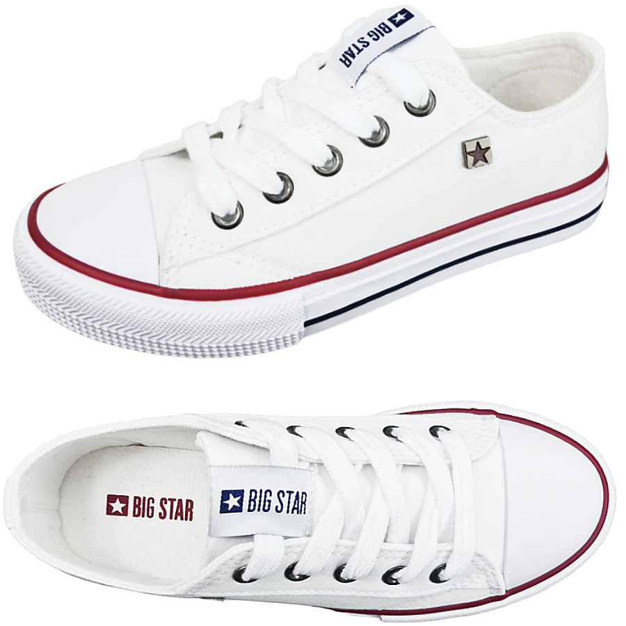 

Trampki Big Star buty białe dziecięce DD374160 30