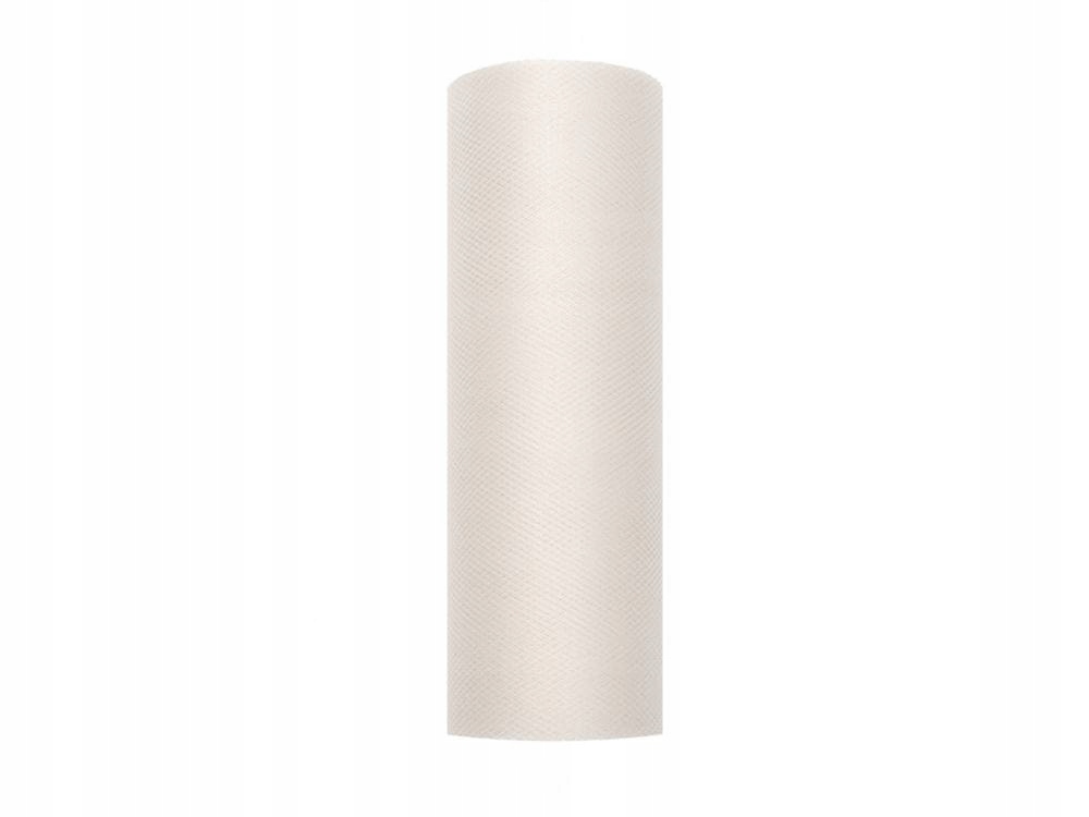 

Tiul Dekoracyjny Kremowy 15 cm na rolce 9 m