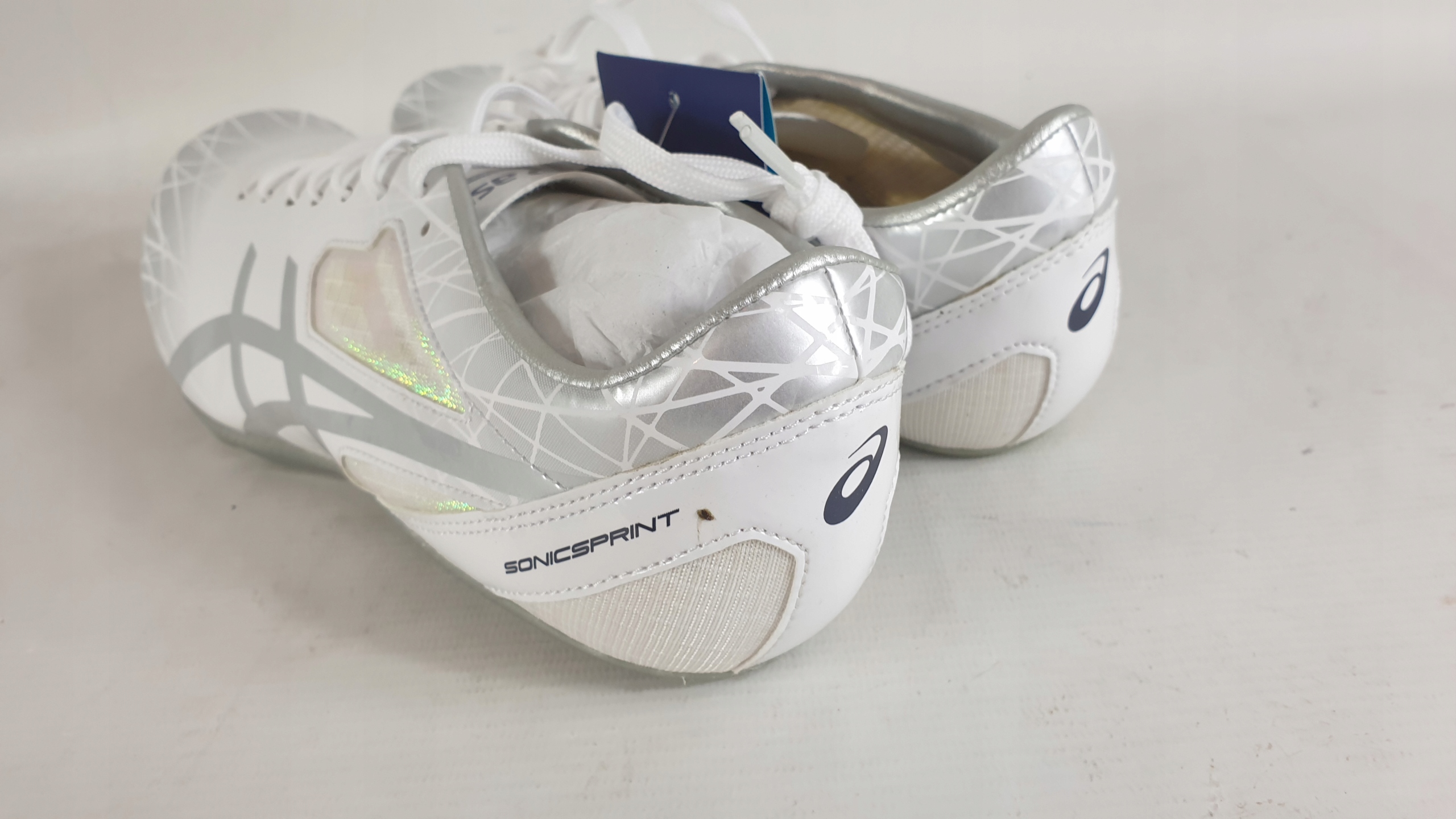 ASICS SONIC SPRINT BUTY MĘSKIE biegowe kolce 48 Długość wkładki 30.5 cm