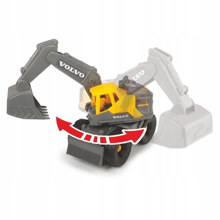 DICKIE TOYS KOPARKA Construction Volvo Model volvo