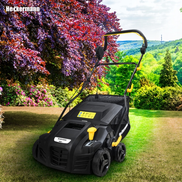 WERTYKULATOR AERATOR ELEKTRYCZNY 3w1 ZESTAW Z KOSZEM 50L 2000W 2 WAŁKI Rodzaj aerator wertykulator