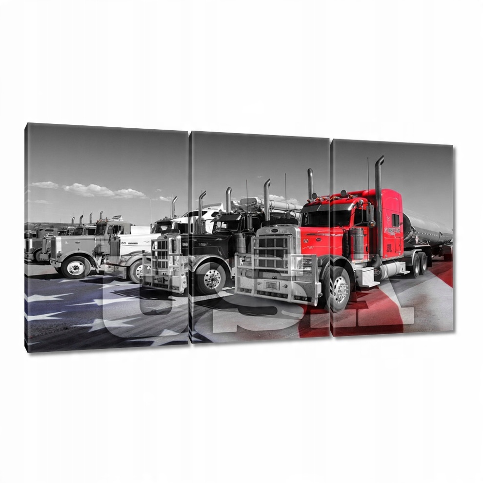 

Obrazy 240x120 Amerykańskie ciężarówki