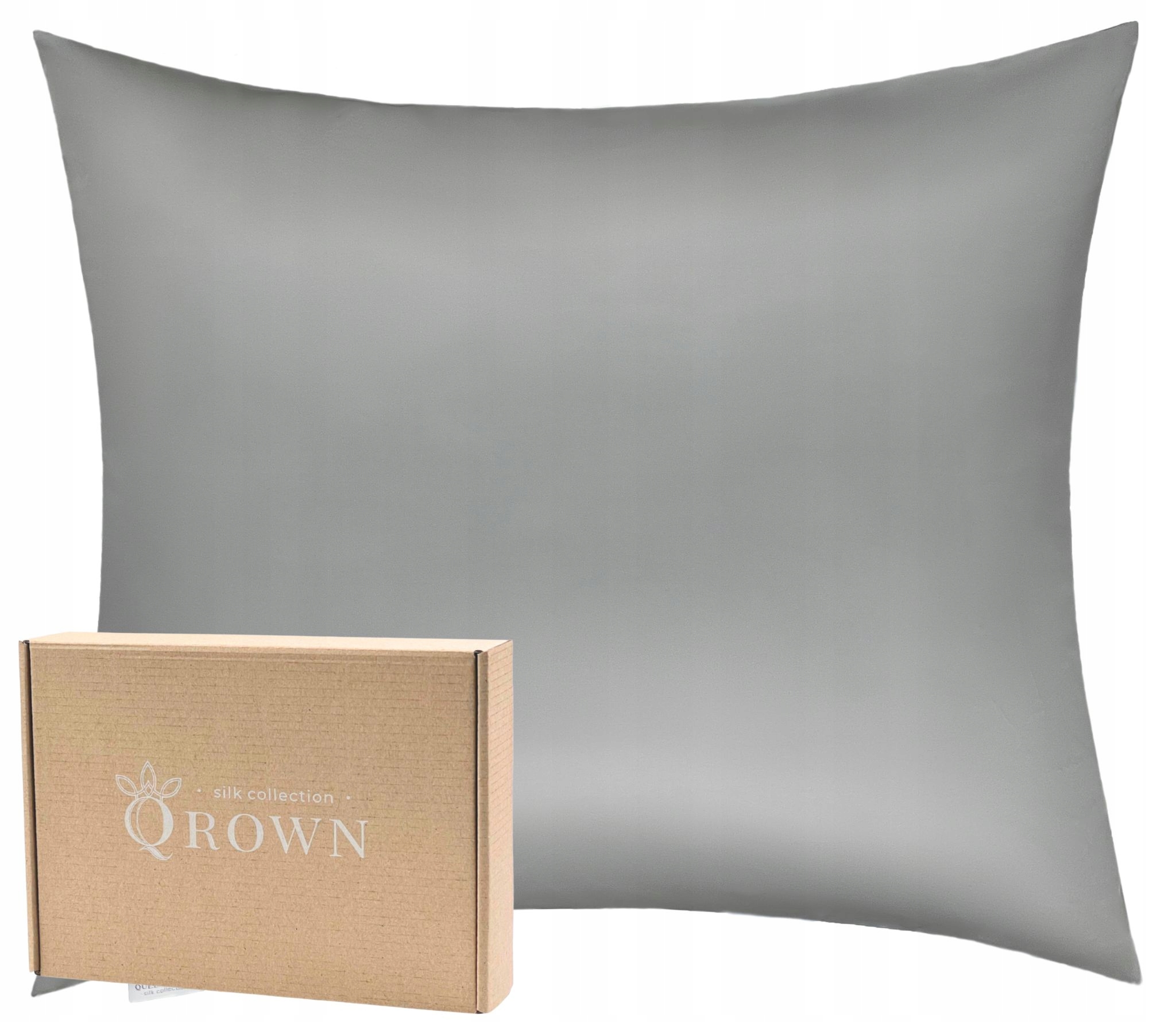 Poszewka Jedwabna 50x70 z Bawełną, Naturalny Jedwab, Szyte w Polsce