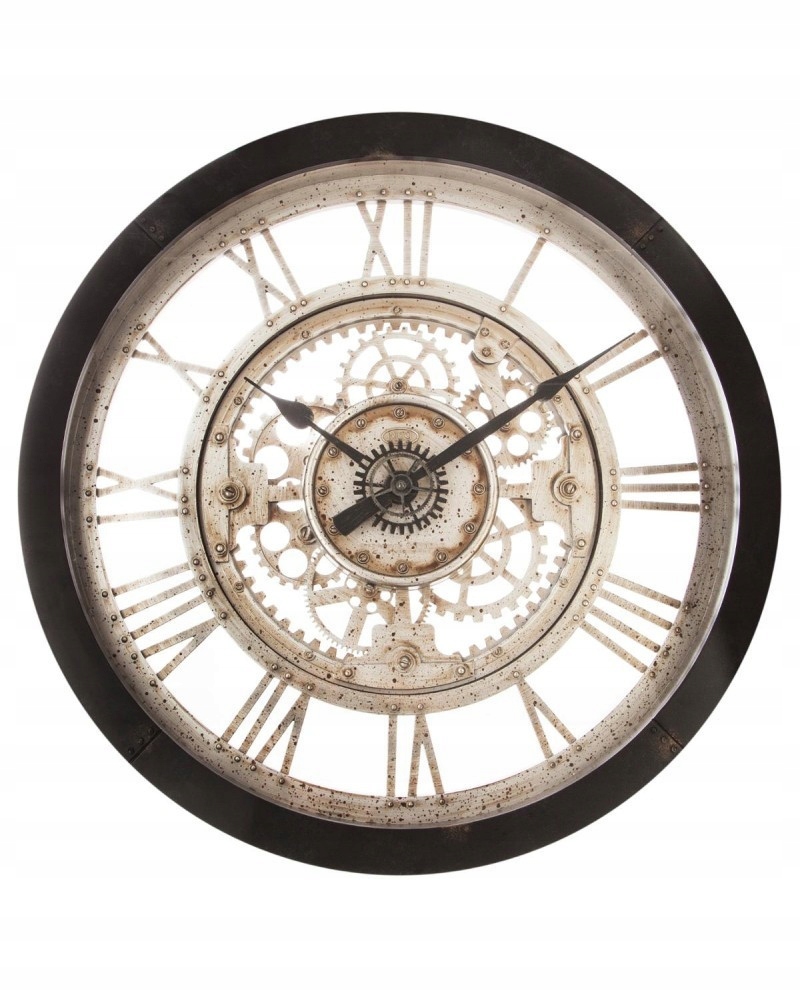 ZEGAR MECHANICZNY 62 cm VINTAGE LOFT D60