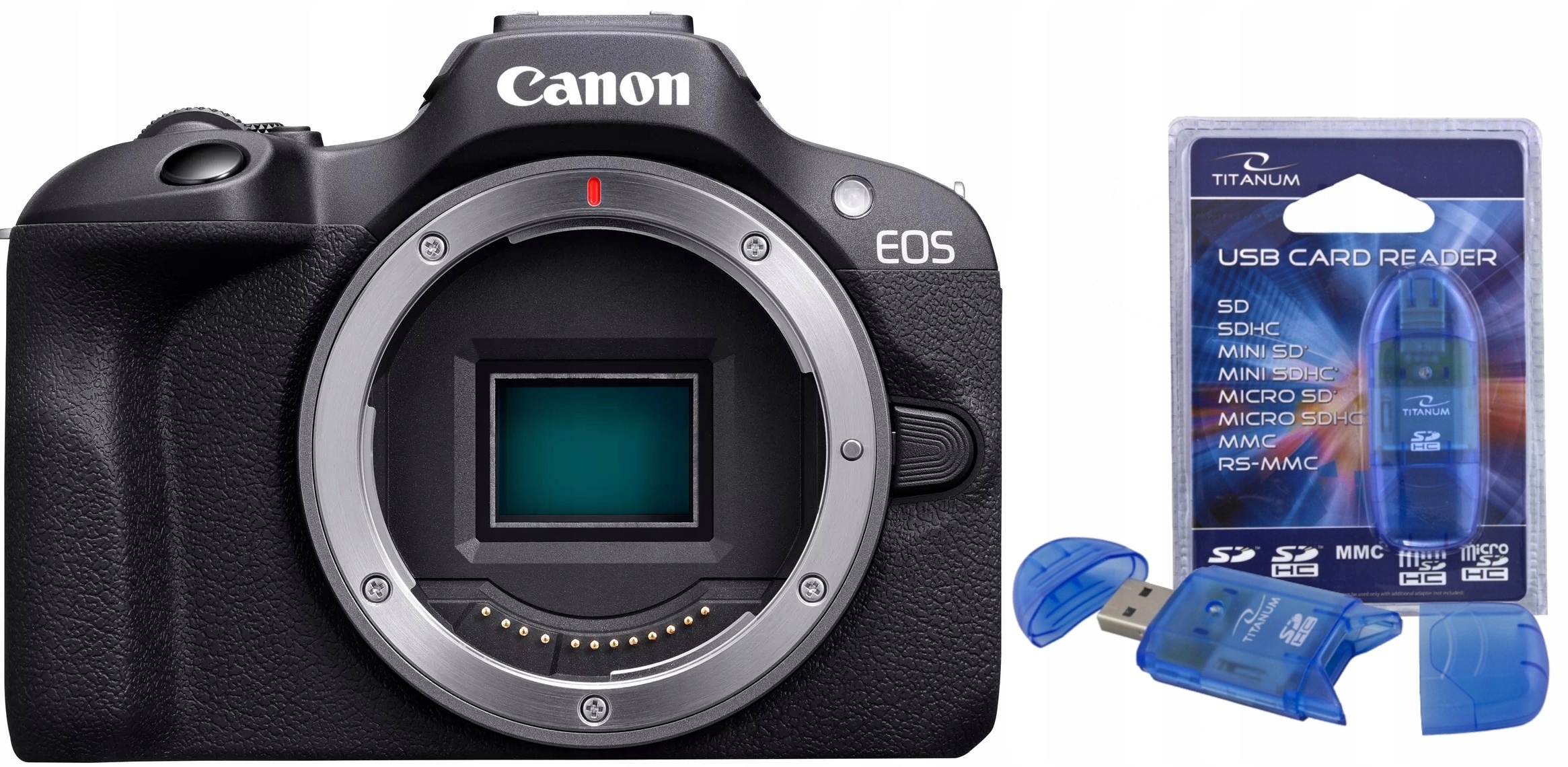 Aparat Bezlusterkowy Canon Eos R100 Body Bez Obiektywu Czytnik