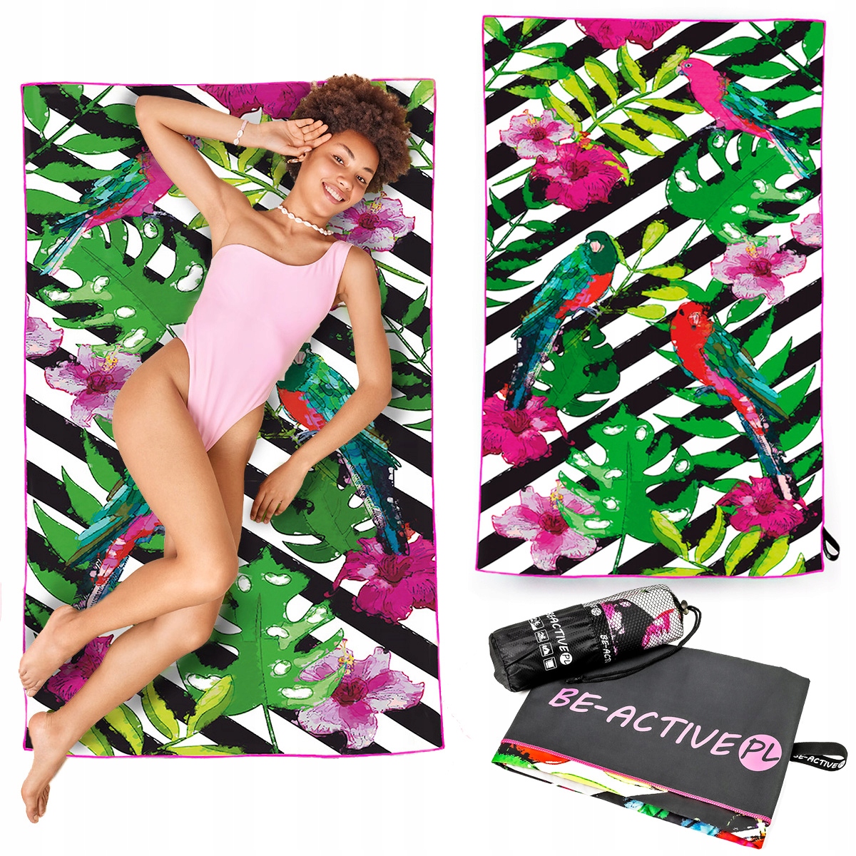 

Ręcznik szybkoschnący z mikrofibry Duży na basen