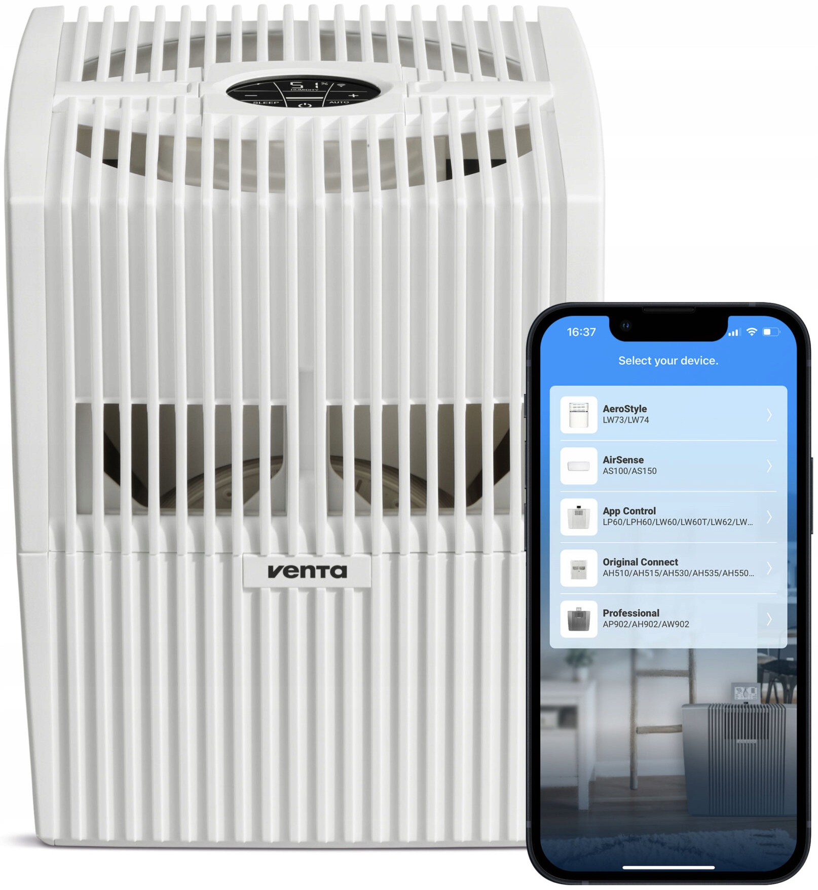 Venta AH530 Originál Connect White bílý Airwasher WiFi do 49m2