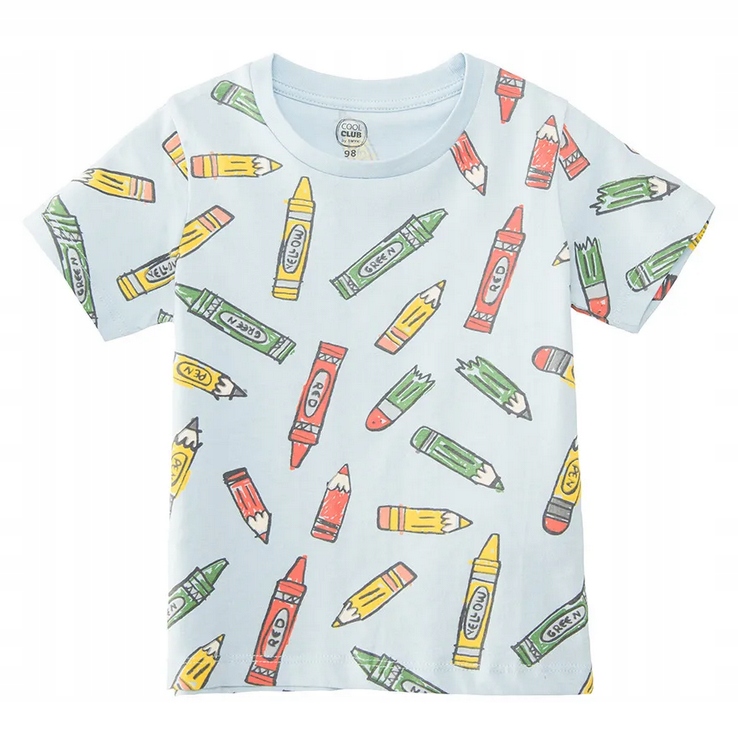 

Cool Club T-shirt chłopięcy kredki r 122