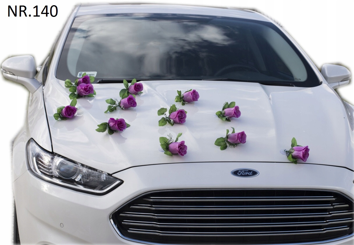 Růžové Pupeny Dekorace na auto ozdoby na auto 140