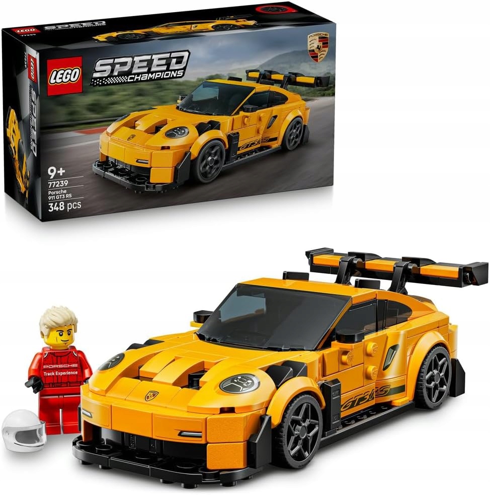 Lego Speed Champions Porsche 911 GT3 Rs superauto s minifigurkou
