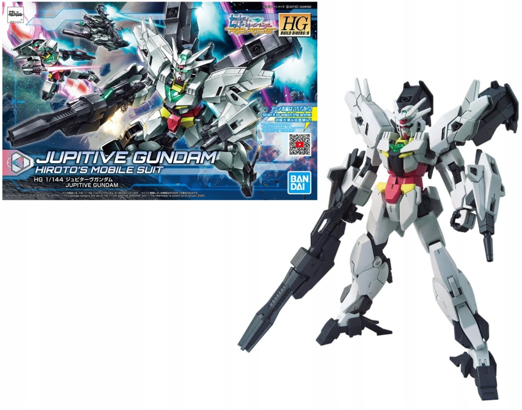Gundam Hgbd:r 1/144 Jupitiva Hirota Mobilní oblek Model stavebnice