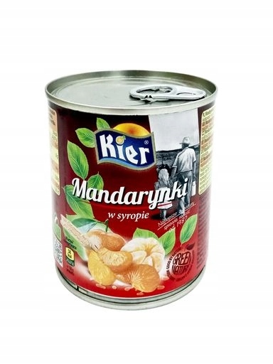 Levně Kier Mandarinky v lehkém sirupu Kier 312 g