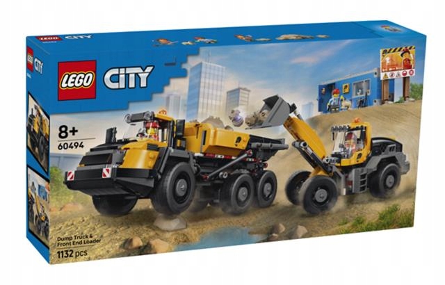 Lego(r) City 60494 Sklápěč a nakladač