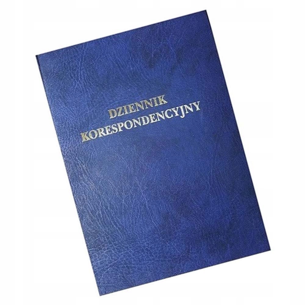 

Dziennik korespondencyjny A4 300 kart Granatowy