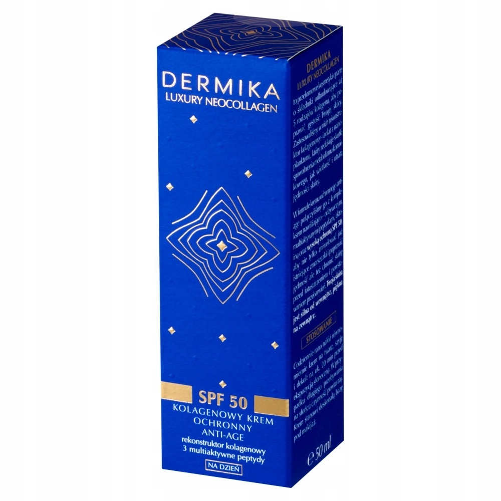 Dermika Luxury Neocollagen Kolagenový ochranný denní krém proti stárnutí SPF50