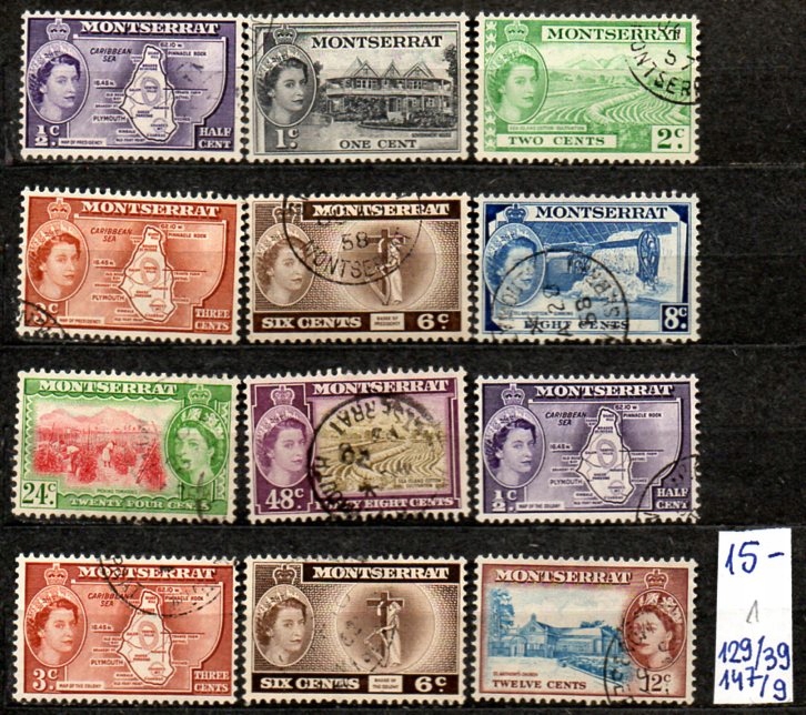 Montserrat 1 , nr 129/ 39, 147/9