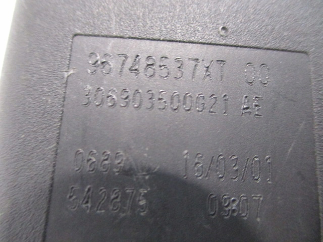 DS4 C4 II B7 ремня заднего 96748537XT