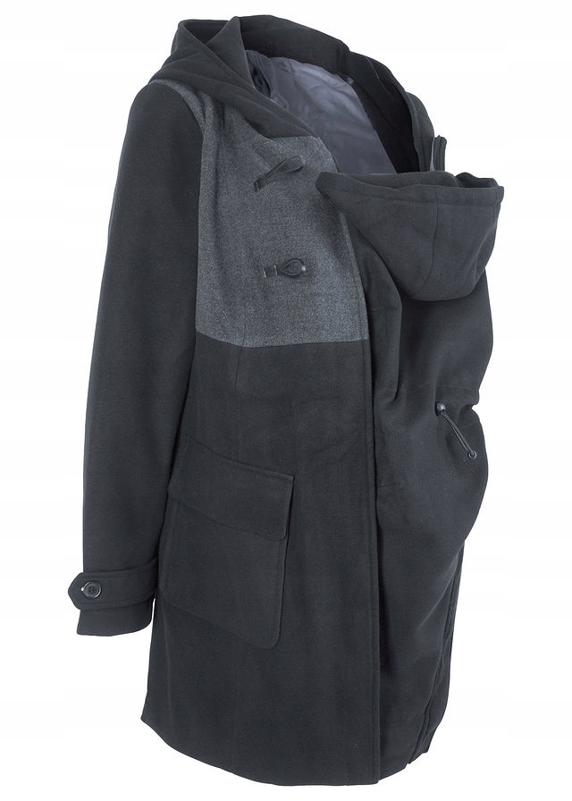 O979 BPC PŁASZCZ BUDRYSÓWKA Z WSTAWKĄ P25 50