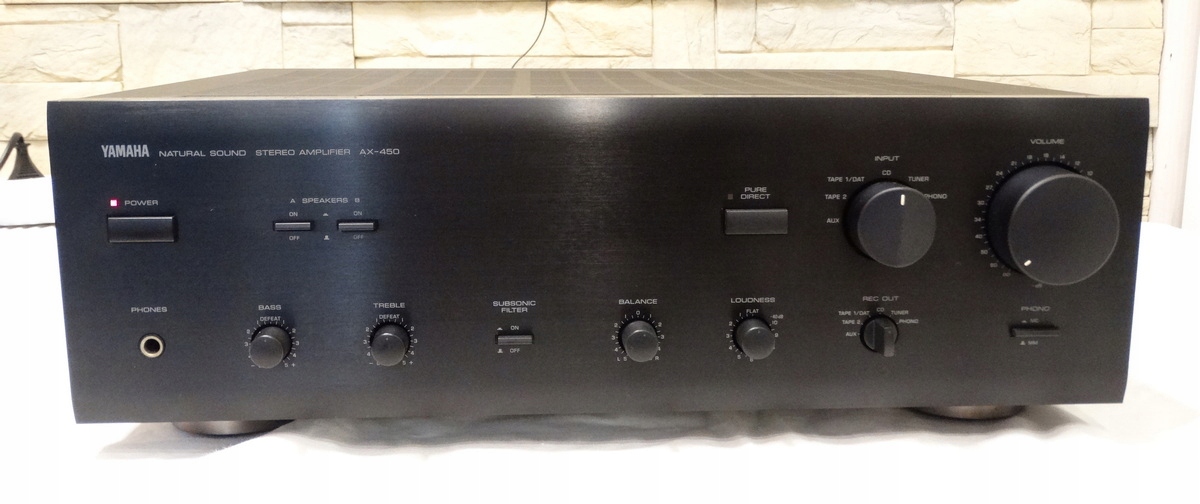 WZMACNIACZ YAMAHA AX-450 SPRAWNY
