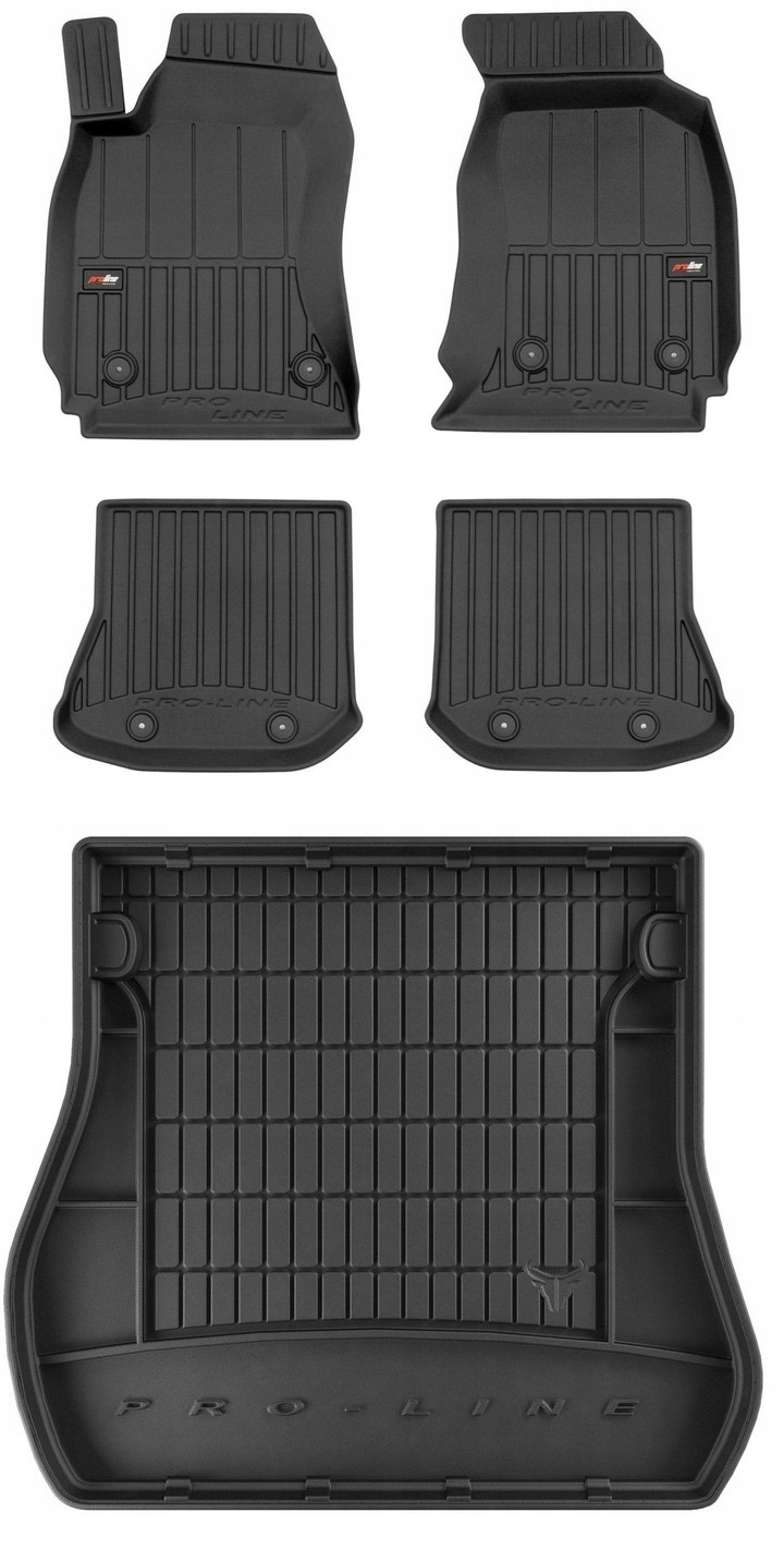 Set 3D Koberce a rohož do kufru Audi A4 B5 kombi 1994-2001