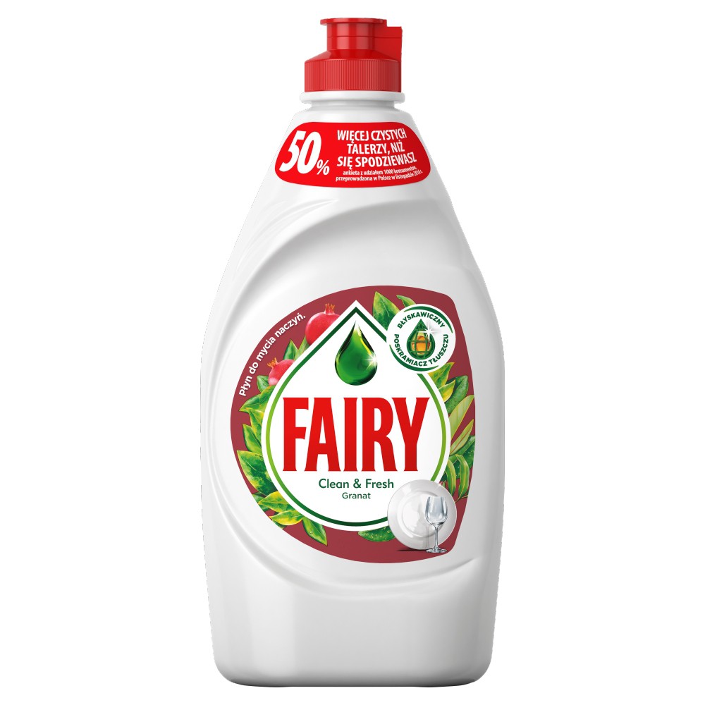 

Fairy Clean&Fresh Granat Płyn do Naczyń 450ML