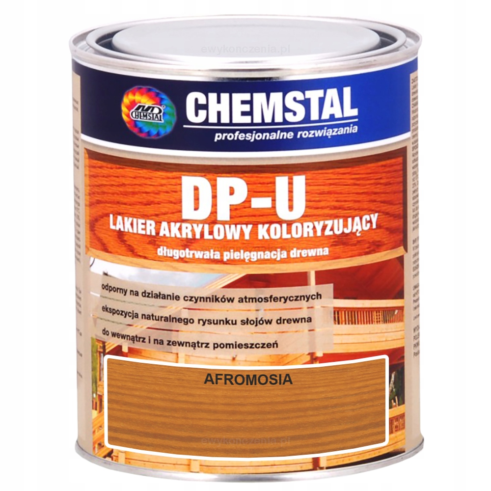 

Lakier do drewna Dp-u Chemstal Afromosia 3L