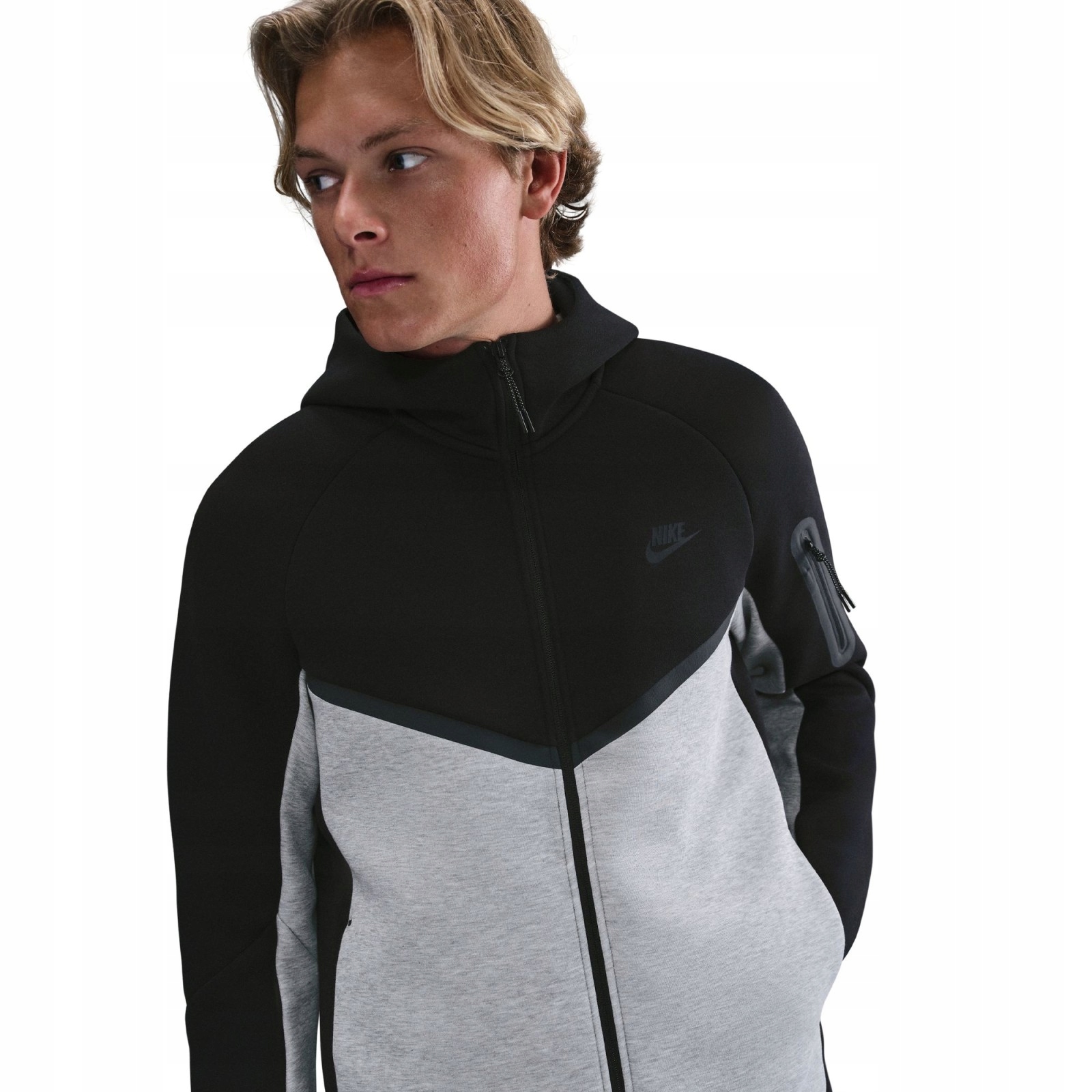 Pánská mikina Nike Tech Pánské pánské Fleece Windrunner Full-Zip Jacket