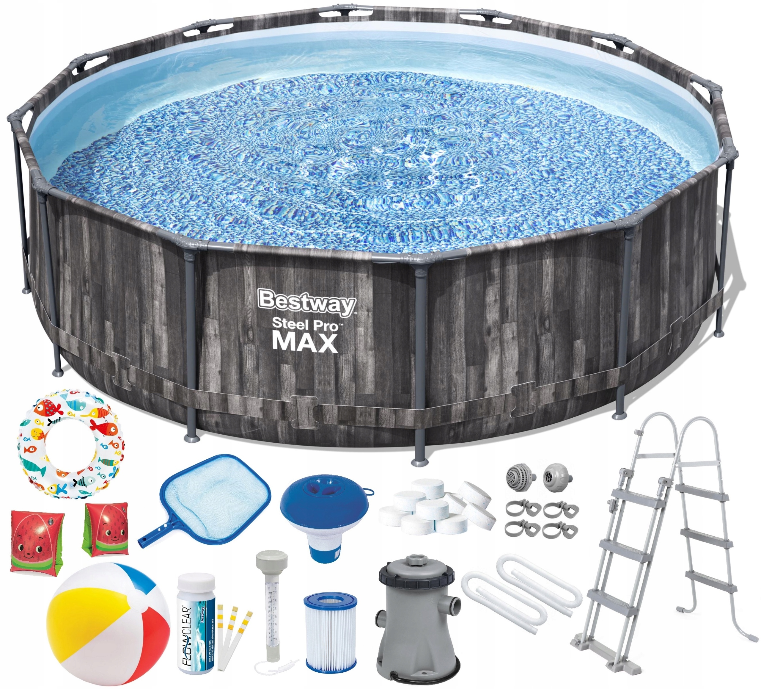 

Basen Stelażowy Ogrodowy 366x100cm Bestway 5614X