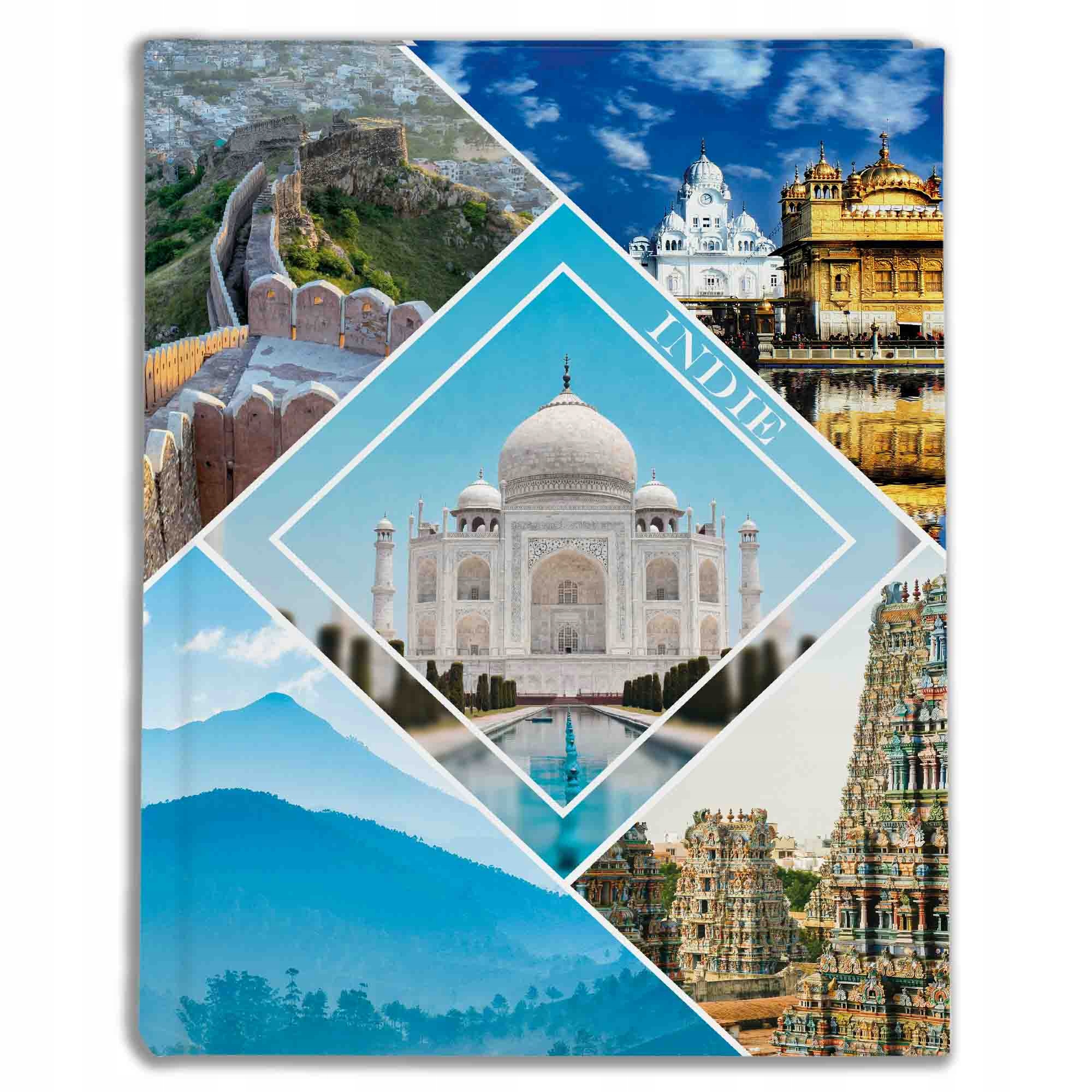 Tradiční album na fotografie s 60 černými listy 19,5x26 Indie 641(cz)