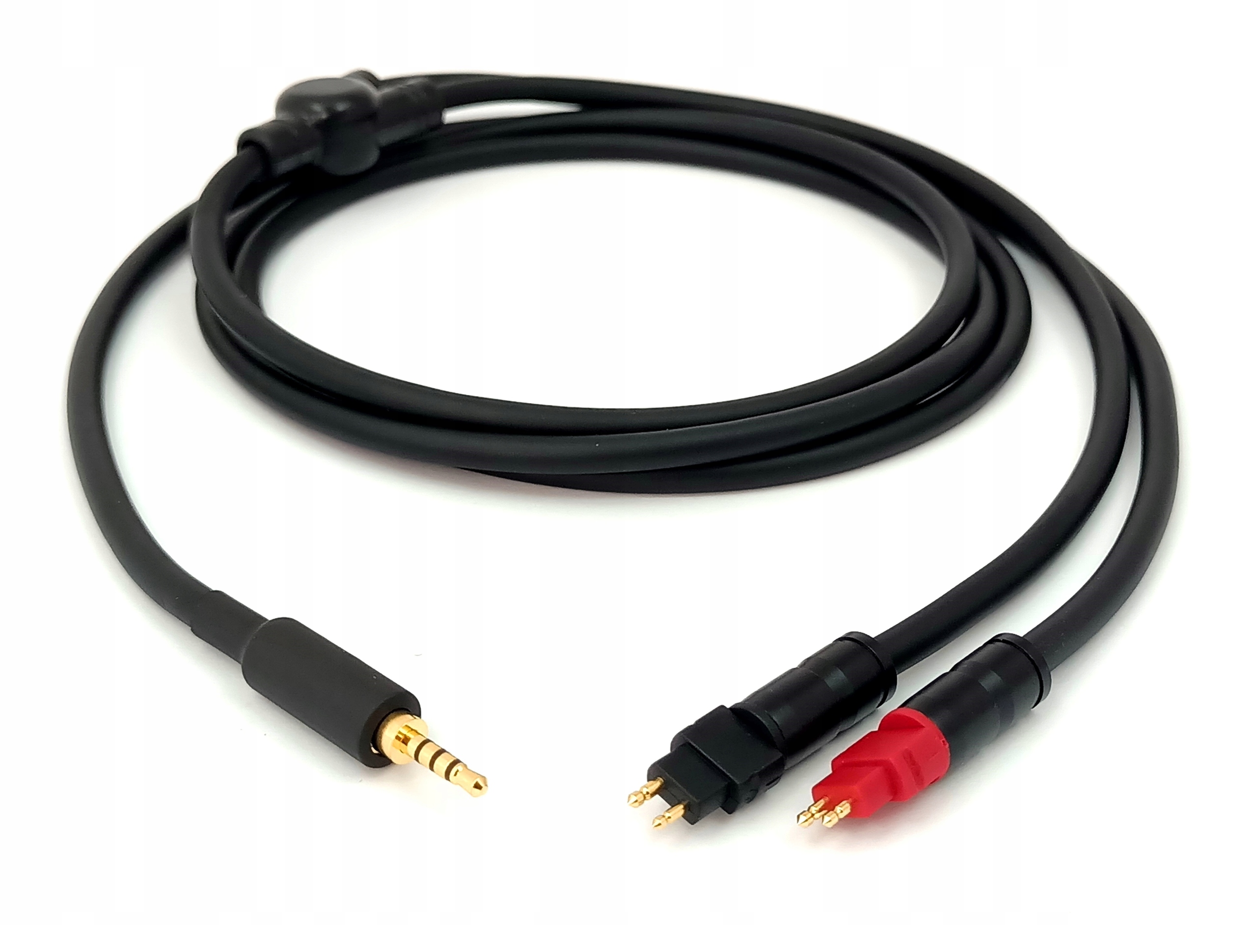 Ručně vyrobený vyvážený kabel pro sluchátka Sennheiser HD600 – 2,5 mm