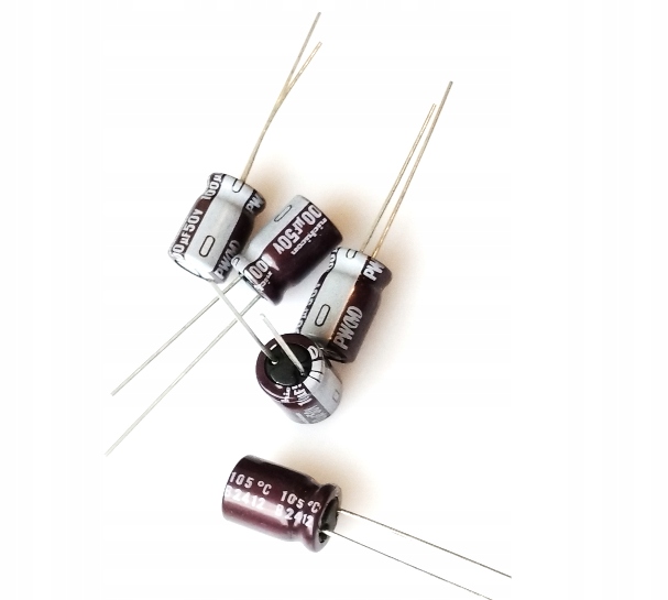 [10szt] Kondensator Nichicon Pw 100uF 50V Ø8x11.5mm niska impedancja 234mR